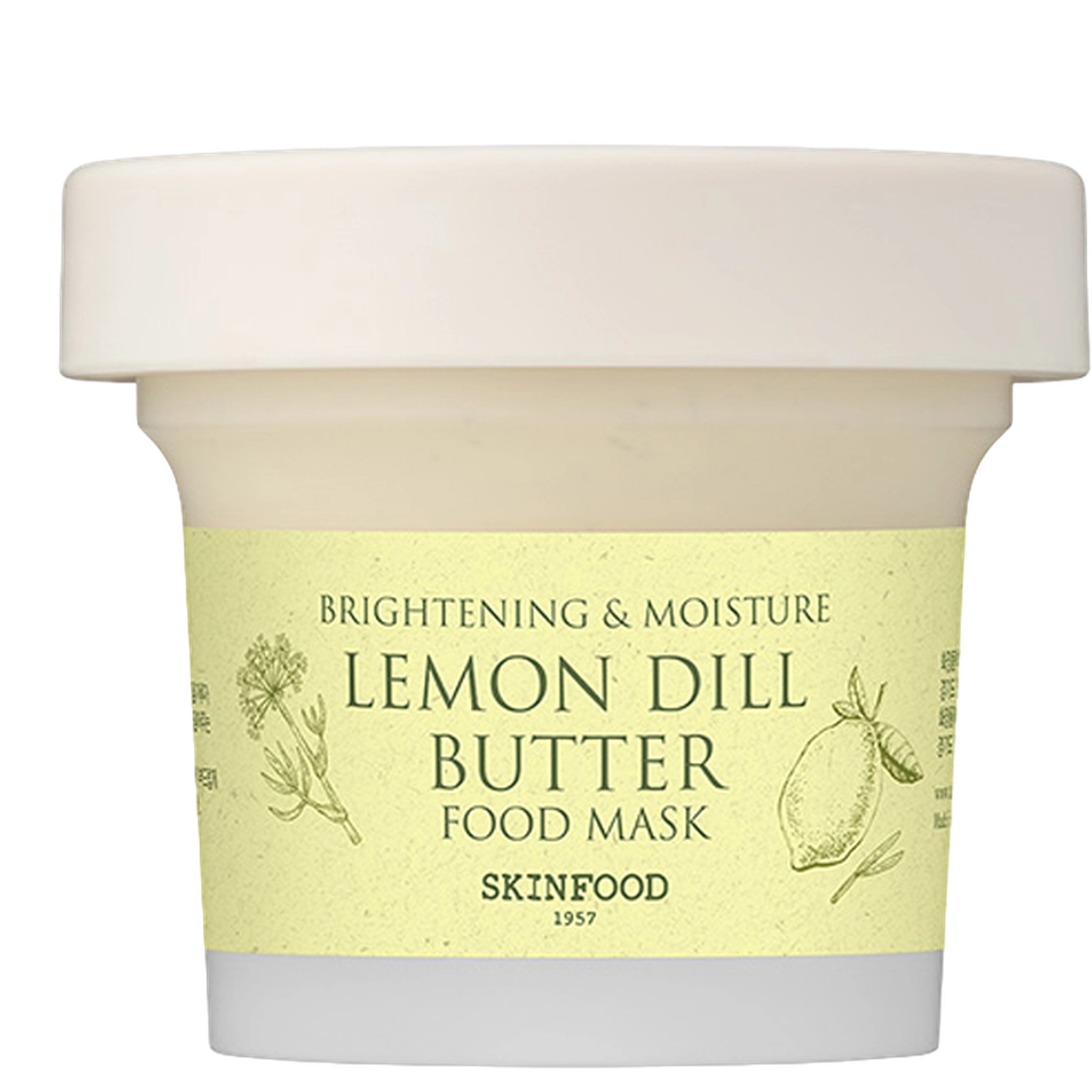 Lemon Dill Butter Food Mask