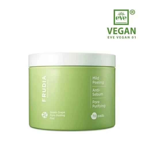 Green Grape Pore Peeling Pad Container Type 70p - Image 2