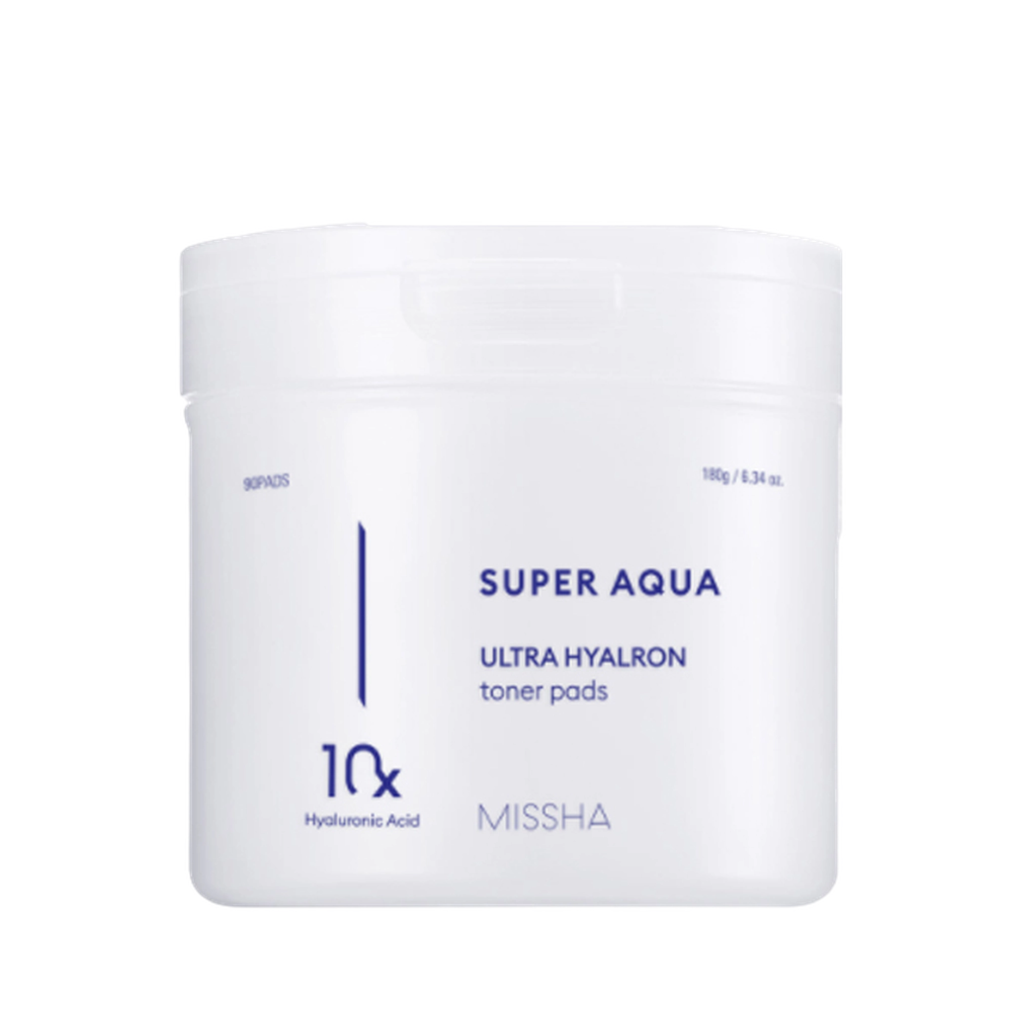 Super Aqua Ultra Hyalron Toner Pad, 90ea