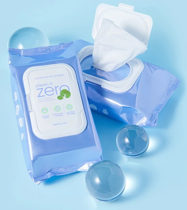 Clean It Zero Cica Hyaluronic Cleansing Tissue - Image 2