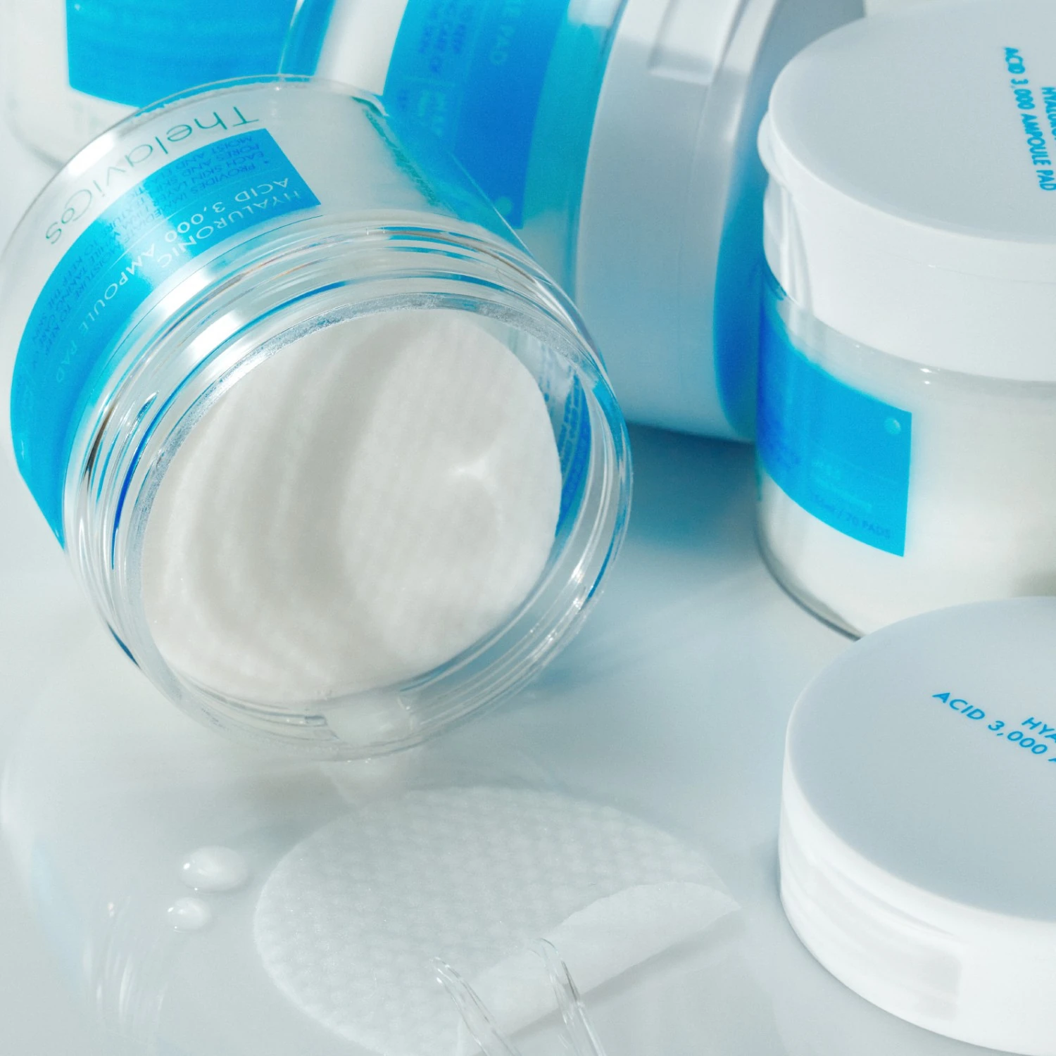 Hyaluronic Acid 3000 Ampoule Pad 155ml - Image 2