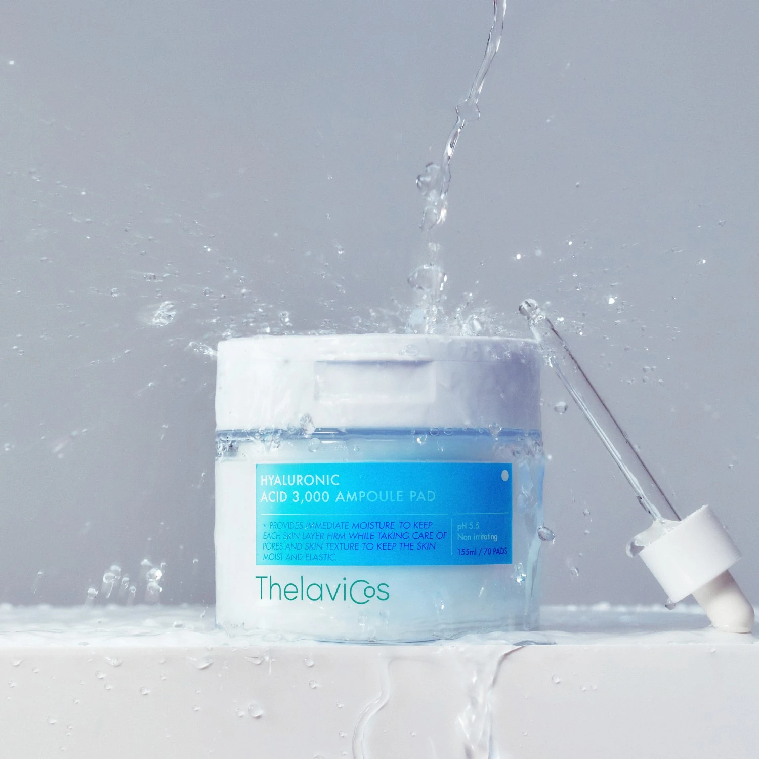 Hyaluronic Acid 3000 Ampoule Pad 155ml - Image 5