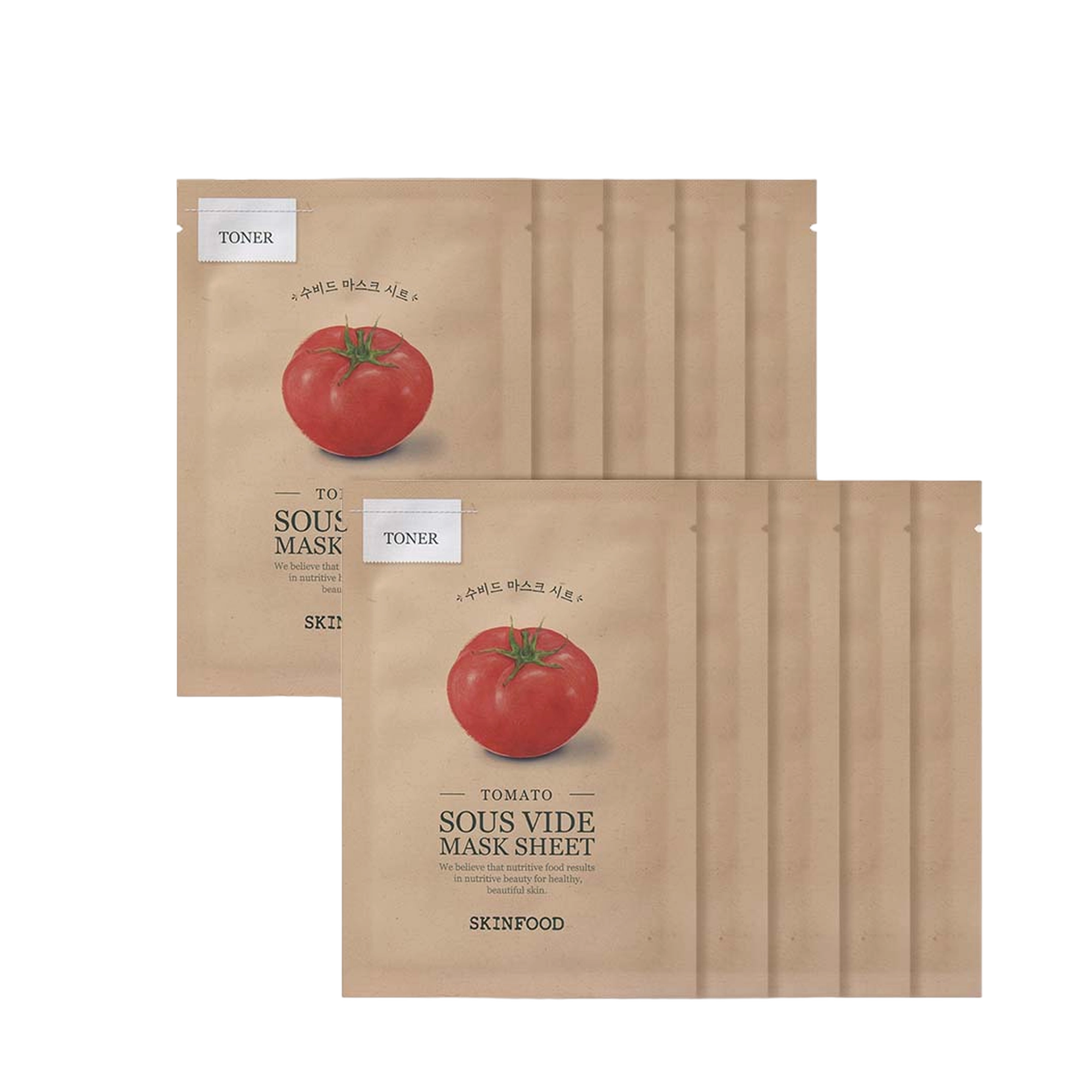 Sous Vide Mask Tomato 18g, 30sheets - Image 1
