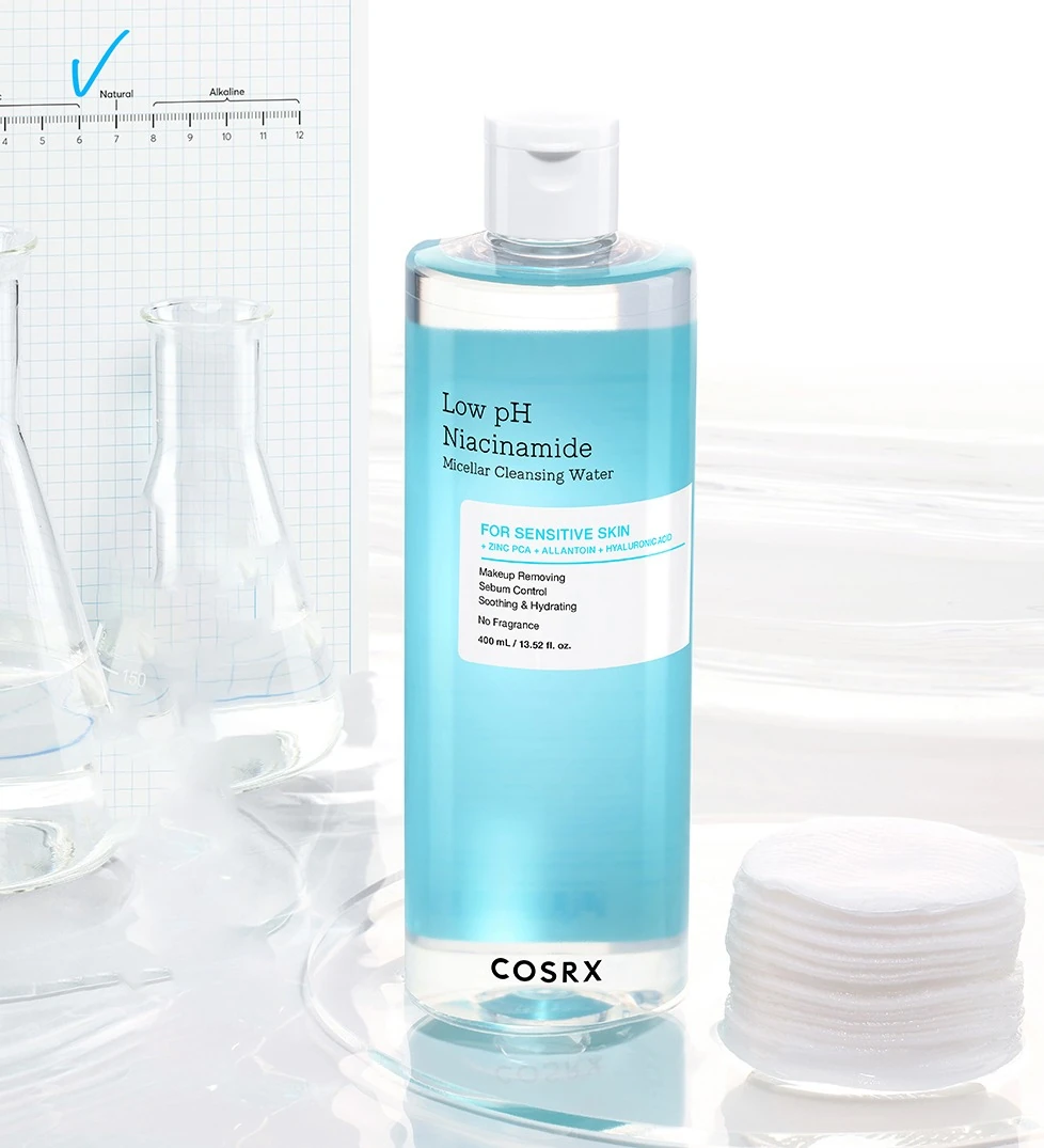 Low pH Niacinamide Micellar Cleansing Water - Image 3