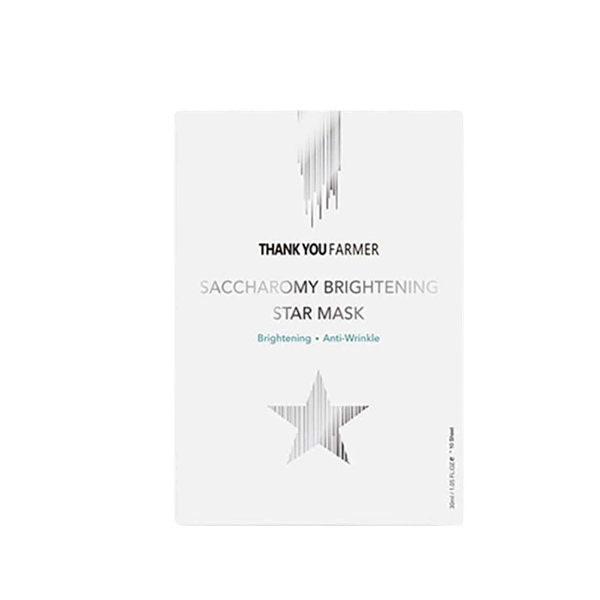 Saccharomy Brightening Star Mask Pack