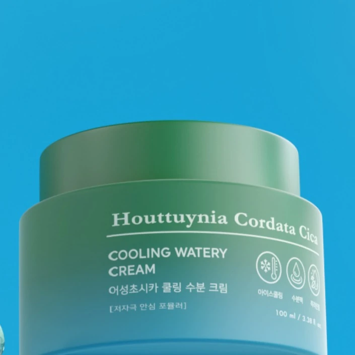 Houttuynia Cordata Cica Cooling Watery Cream, 100ml - Image 2
