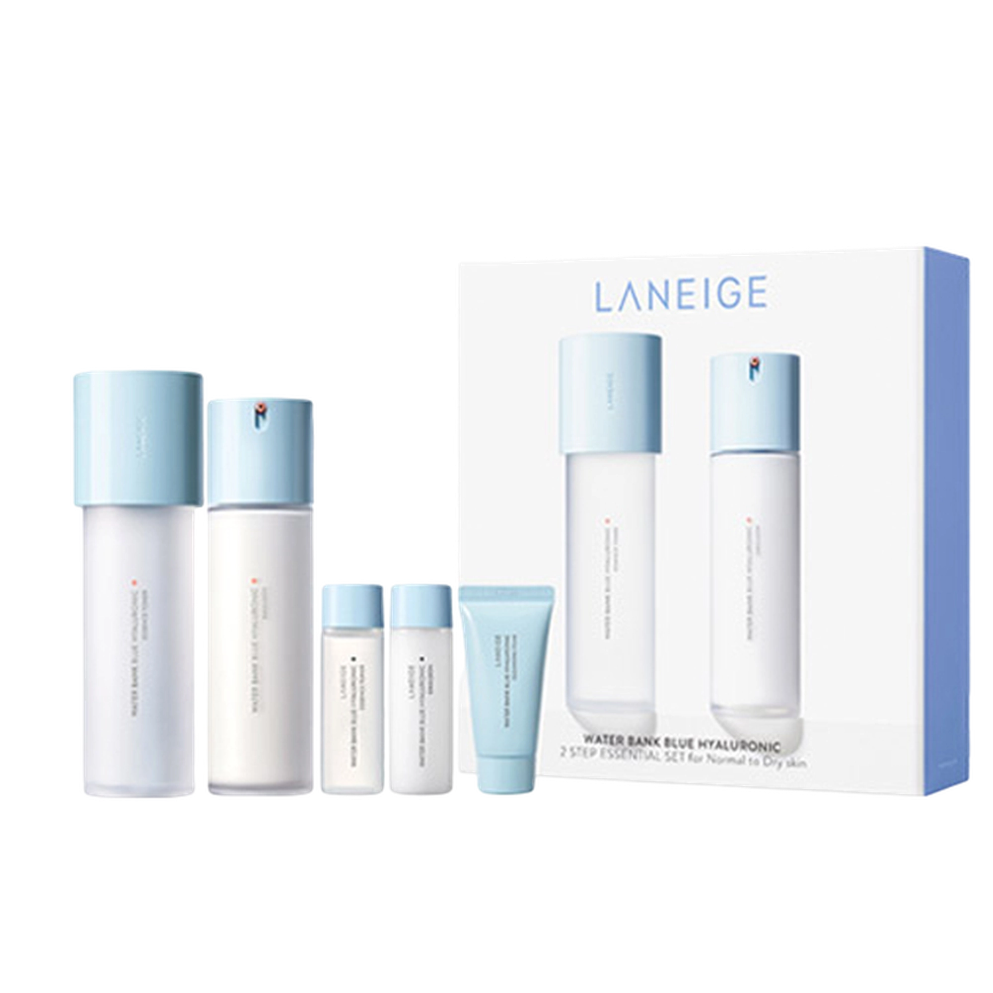 Water Bank Blue Hyaluronic 2 Step Essential for Combination to Dry Skin