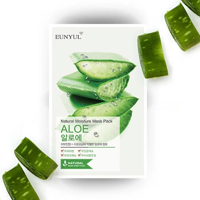 Natural Moisture Aloe Mask Pack - Image 2
