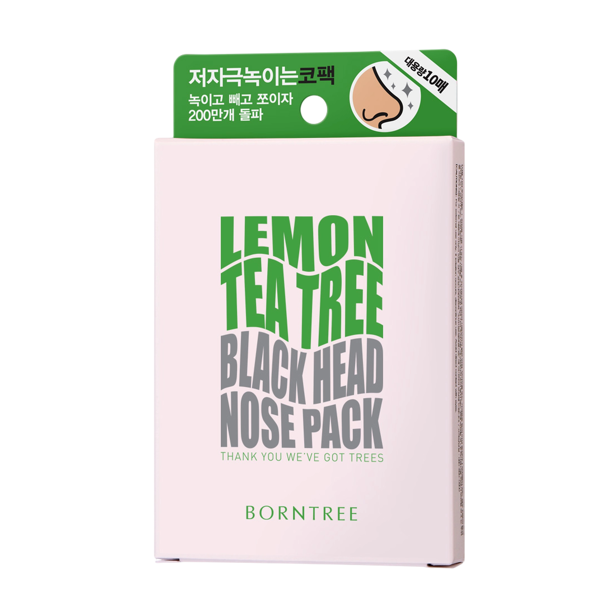 Lemon Tea Tree Blackhead Nose Pack