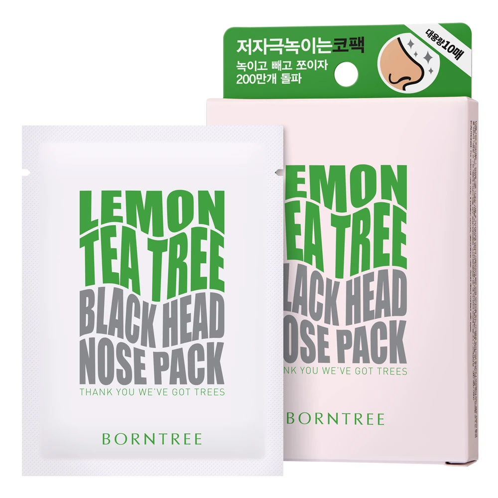 Lemon Tea Tree Blackhead Nose Pack - Image 2