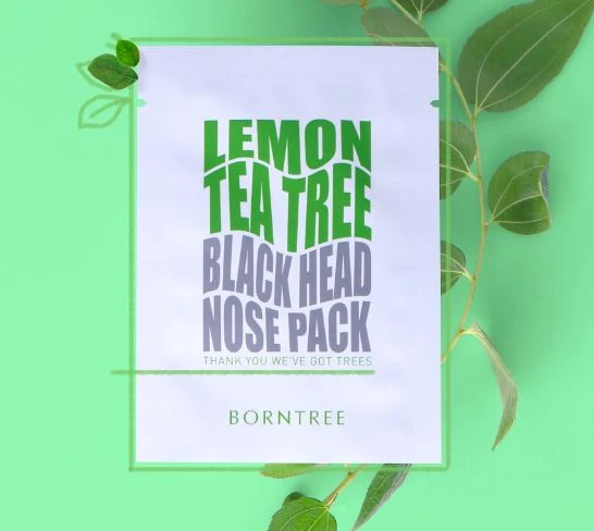 Lemon Tea Tree Blackhead Nose Pack - Image 3