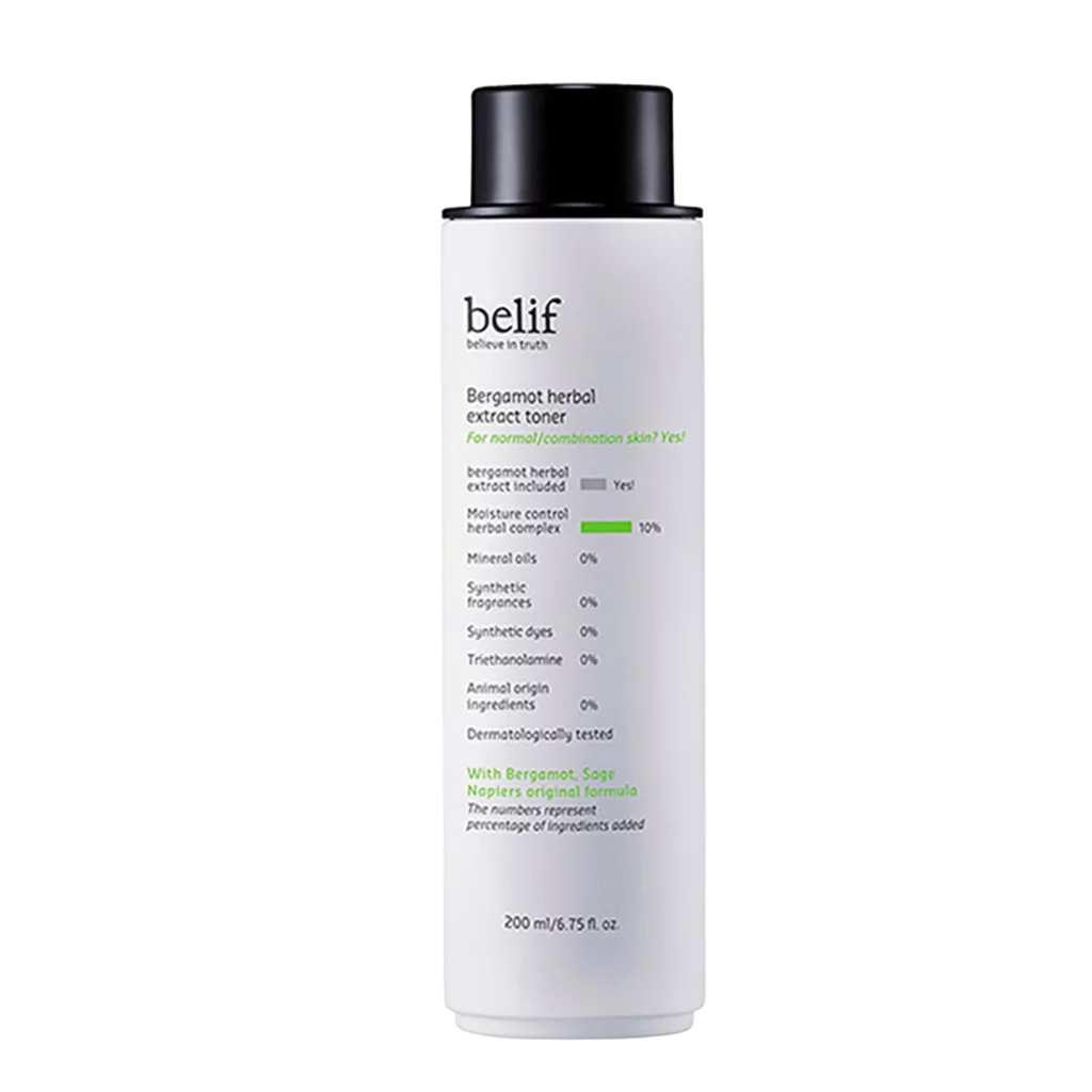 Bergamot Herbal Extract Toner 200ml