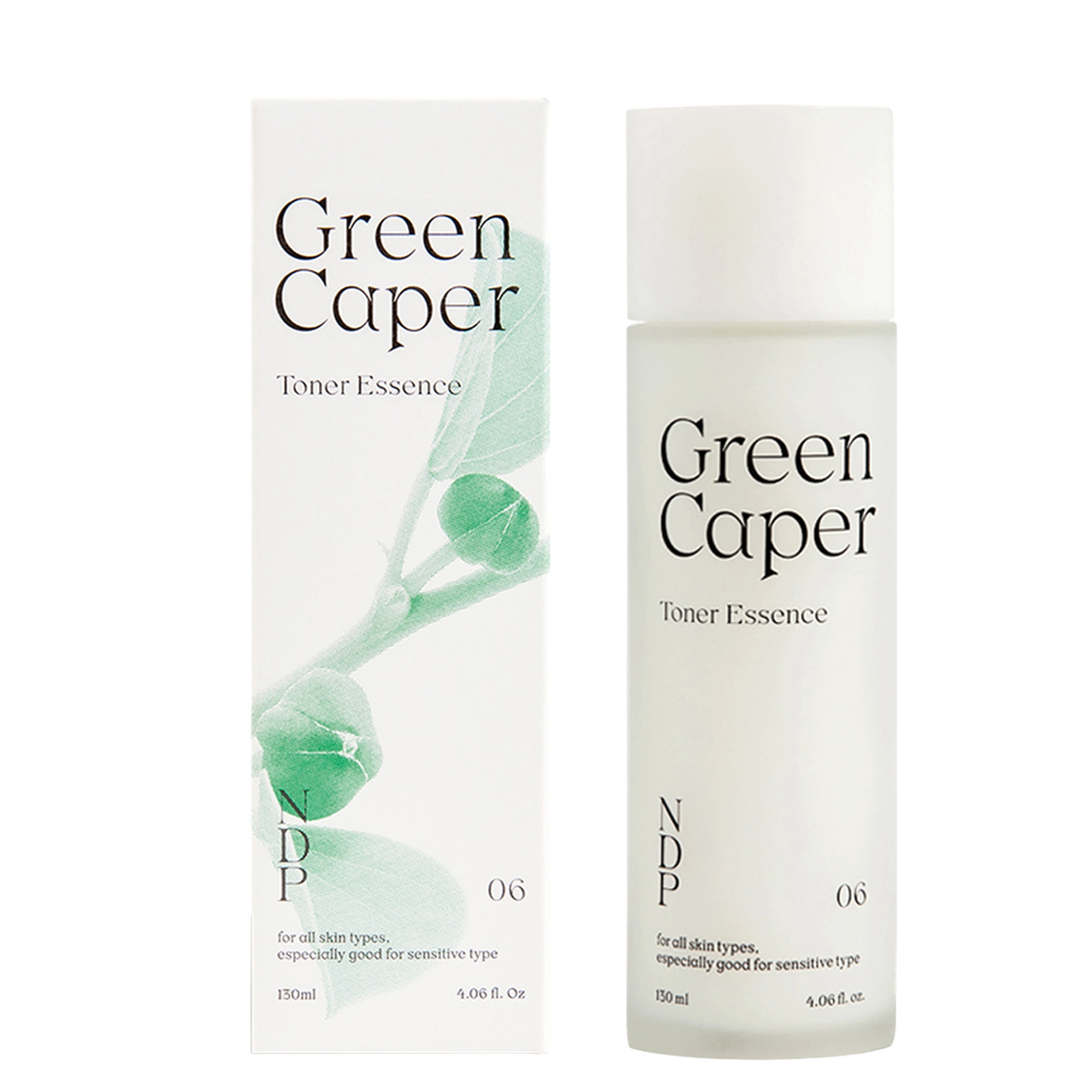 NATURAL DERMA PROJECT Green Caper Toner Essence - Image 1