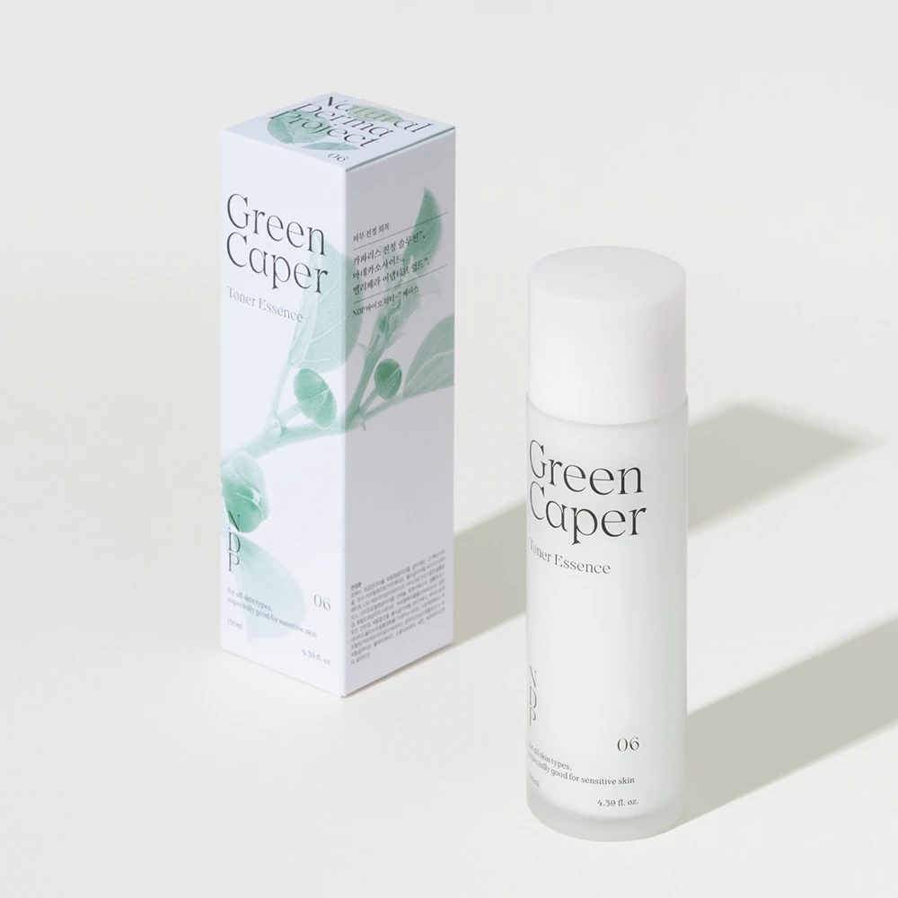NATURAL DERMA PROJECT Green Caper Toner Essence - Image 2