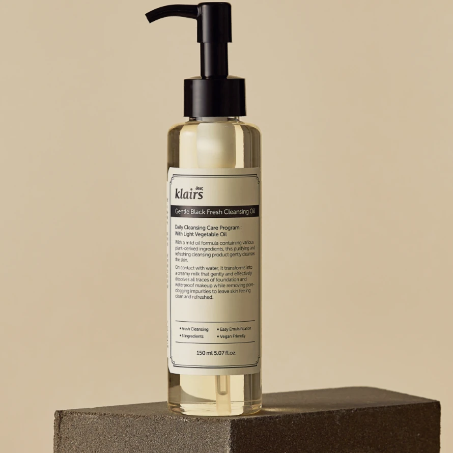 Gentle Black Fresh Cleansing Oil 150ml - Image 2