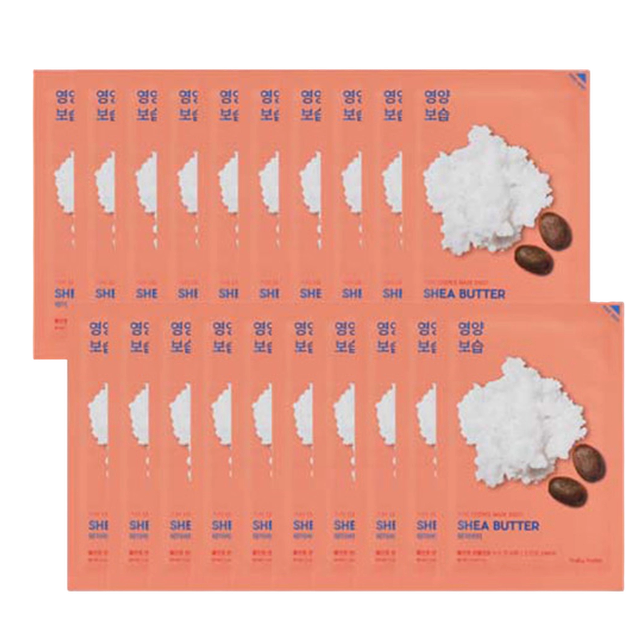 Pure Essence Mask Sheet Shea Butter, 20ea