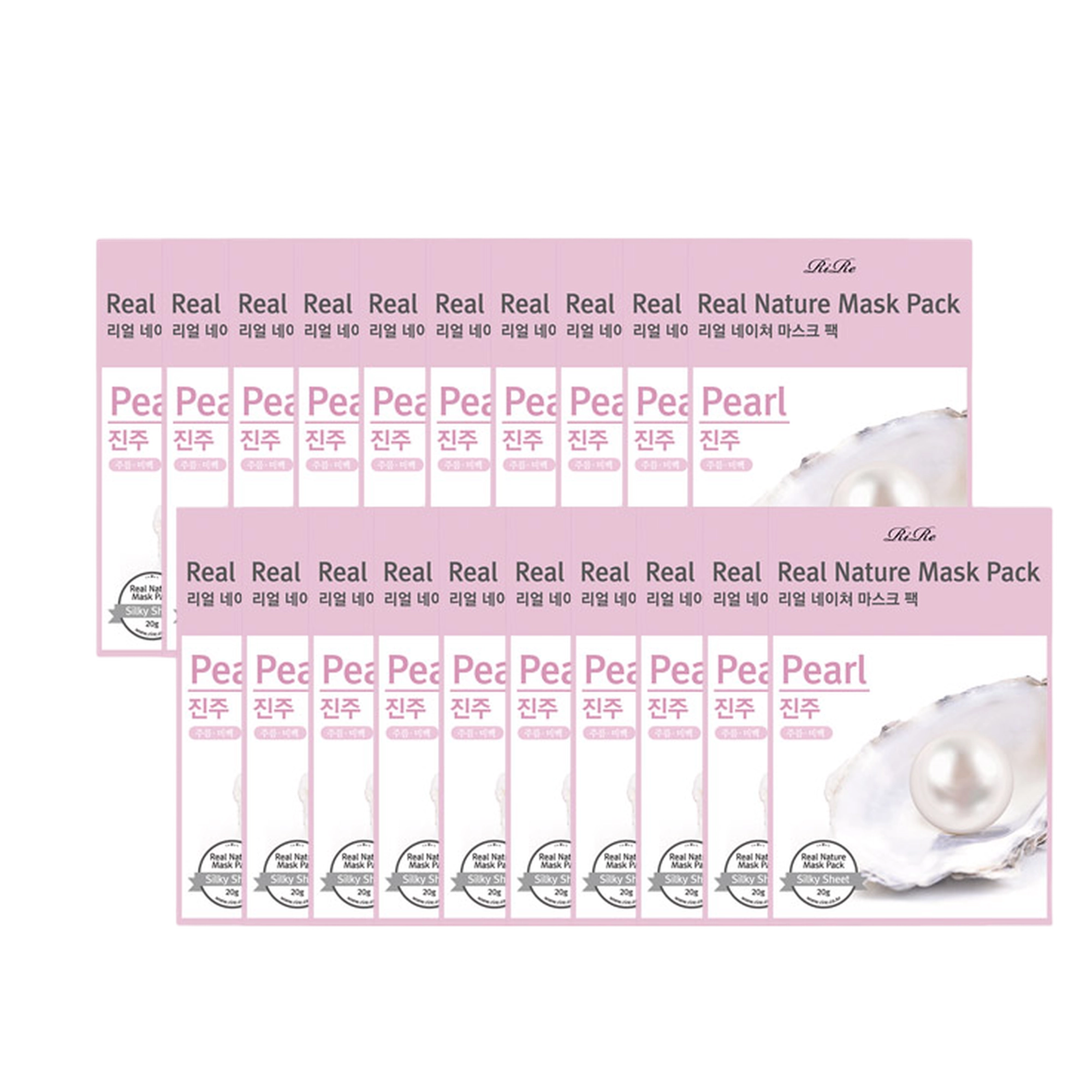 Real Nature Mask Pack (Pearl)