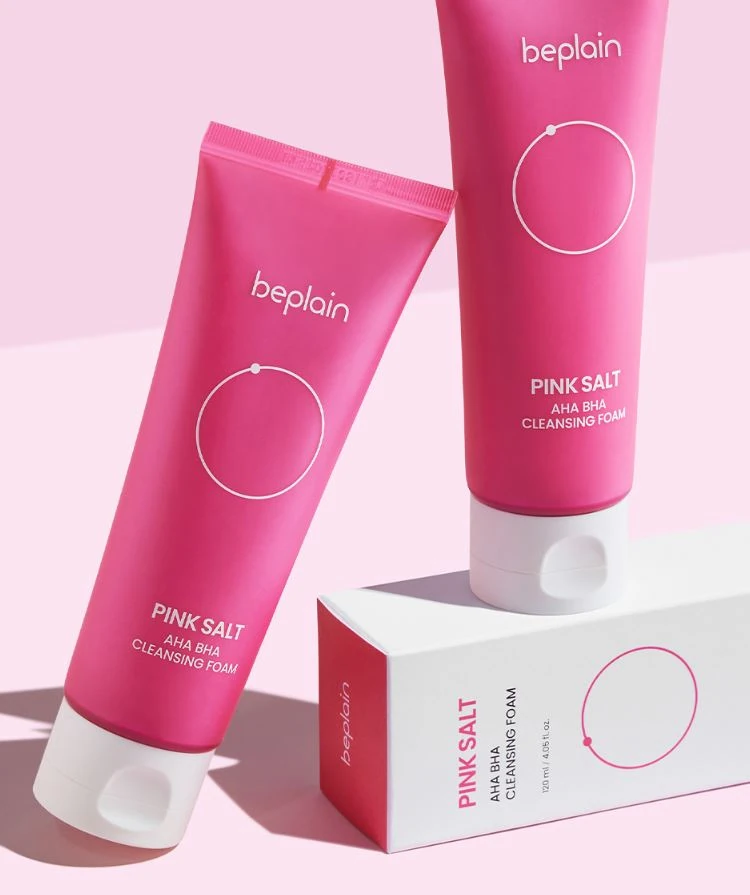 Pink Salt AHA BHA Cleansing Foam - Image 2