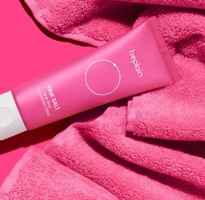 Pink Salt AHA BHA Cleansing Foam - Image 7