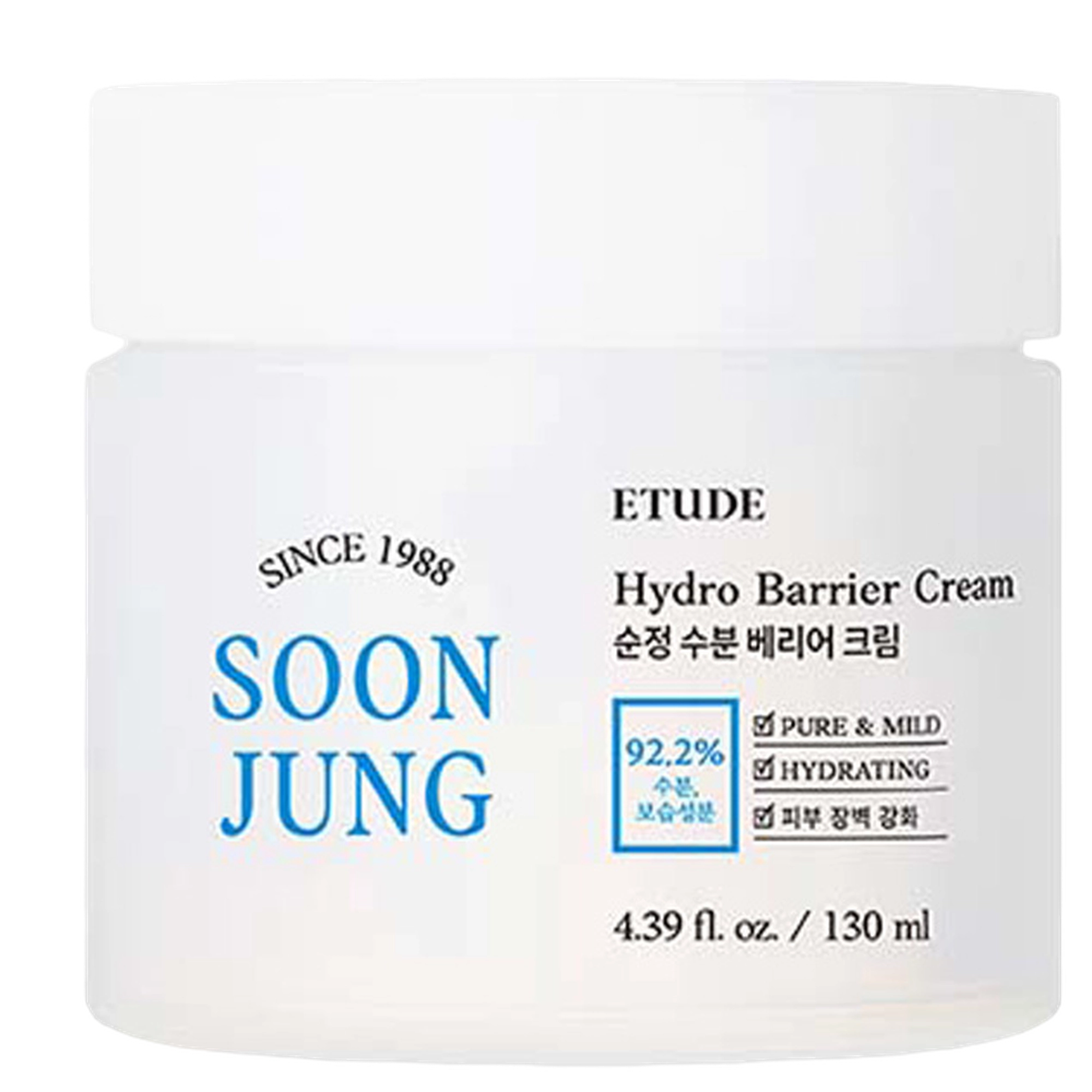 Soonjung Hydro Barrier Cream, 130ml