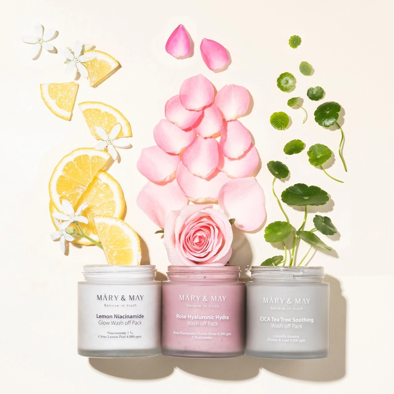 Rose Hyaluronic Hydra Wash off Pack, 125g - Image 10