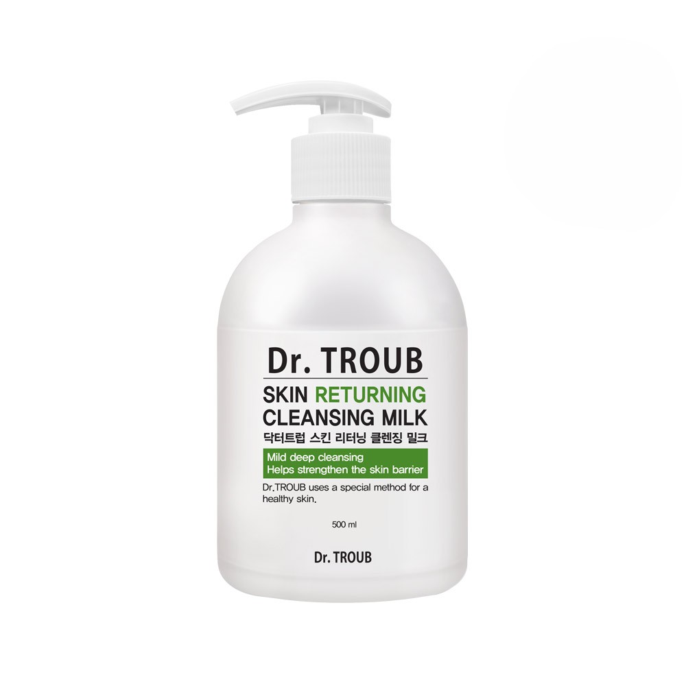 Dr. Troub Skin Returning Cleansing Milk, 500ml