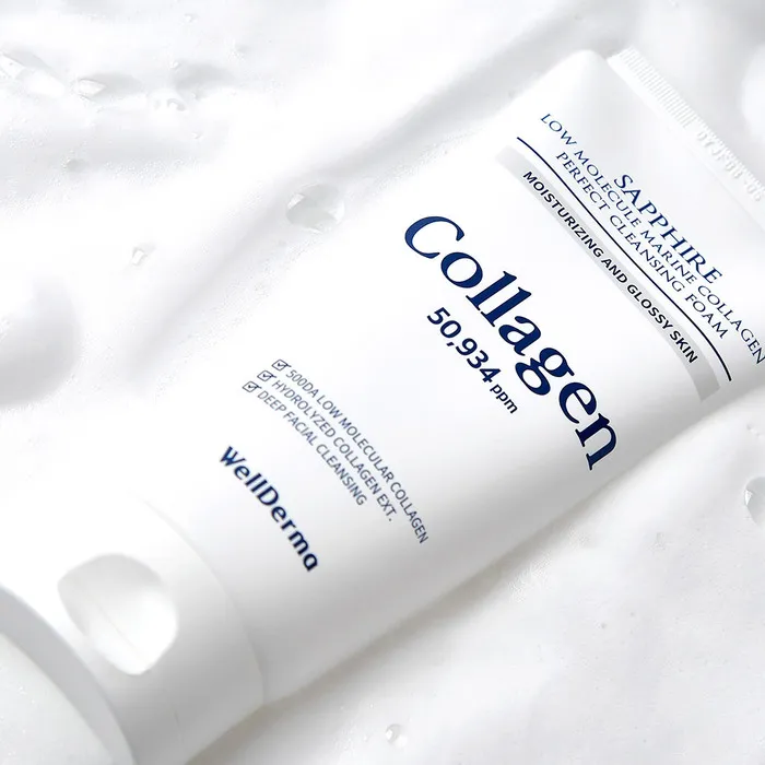 Sapphire Low Molecular Marine Collagen Perfect Cleansing Foam - Image 3