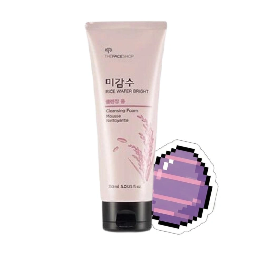 Rice Water Bright Facial Foaming Cleanser, 300ml - Image 1