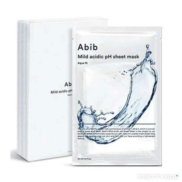 Mild Acidic pH Sheet Mask Aqua Fit, 10ea - Image 4