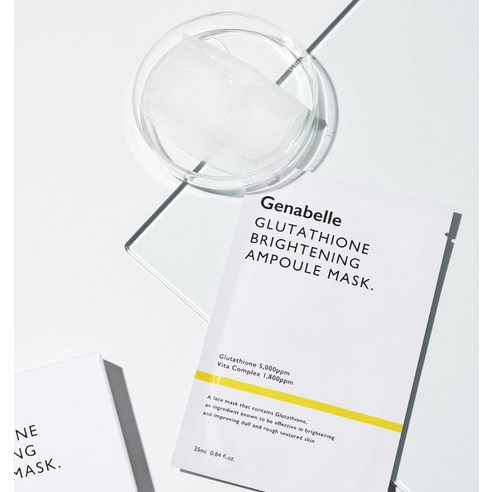 Glutathione Brightening Ampoule Mask - Image 3