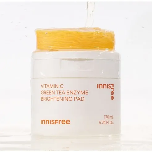 Vitamin C Green Tea Enzyme Blemish Toning Pad - Image 2