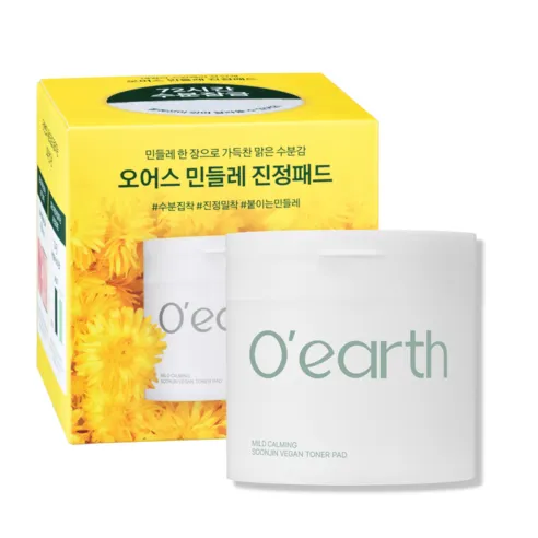 Gentle Calming Soonjin Vegan Toner Pad 60ea, 2packs - Image 1