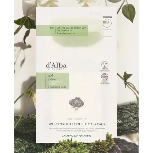 White Truffle Double Sheet Mask [Calming/Moisturizing] - Image 2