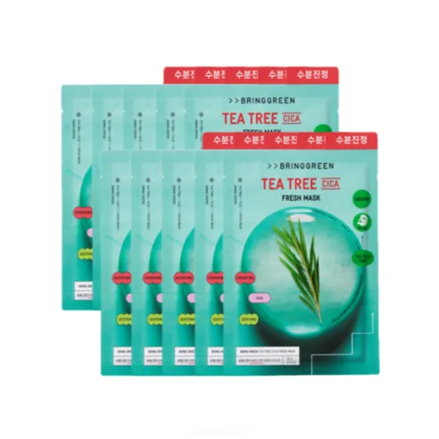 Tea Tree Cica Fresh Mask 1ea, 10packs