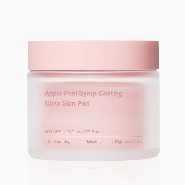 Apple Peel Syrup Coating Glow Skin Pad