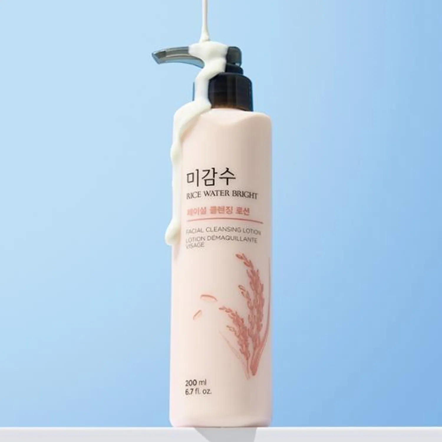 Rice Water Bright Cleansing Lotion, 200ml - Image 4