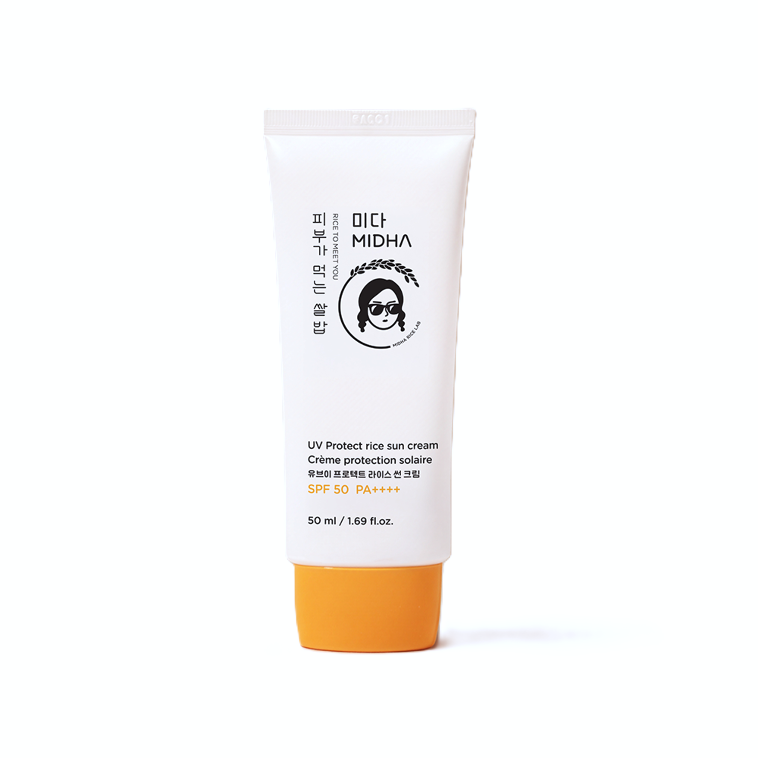 UV Protect Rice Sun Cream [SPF50+/PA++++], 50ml - Image 1