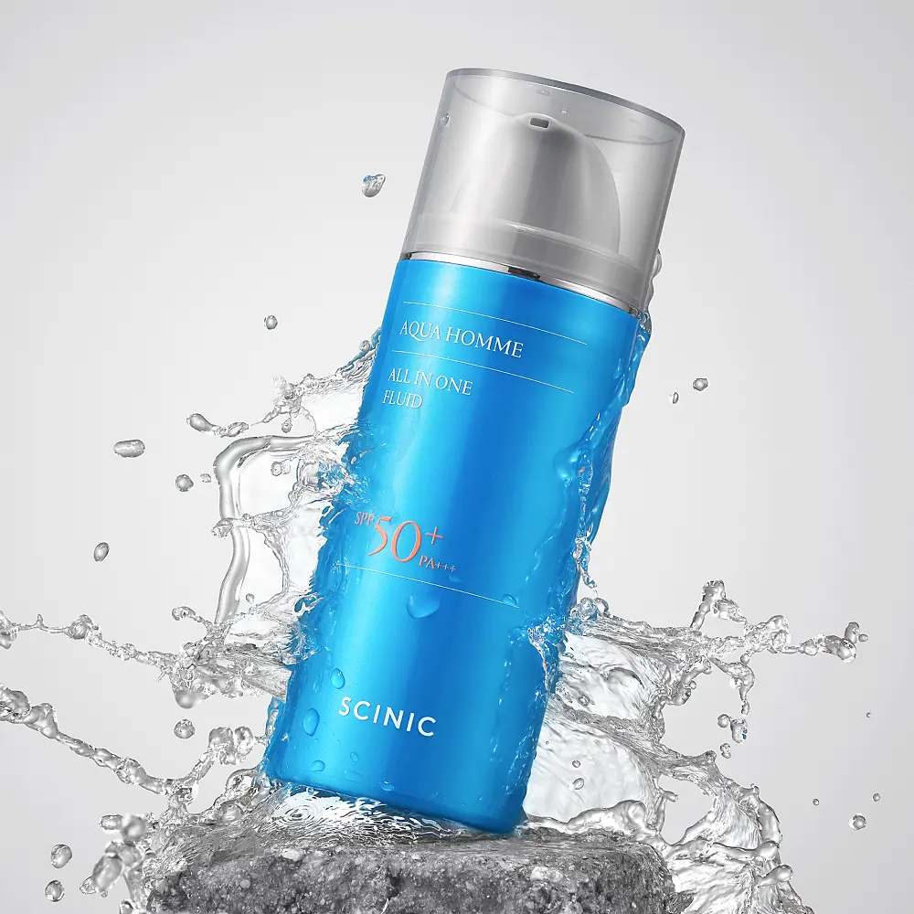 Aqua Homme All-in-One Fluid [SPF50+/PA+++], 100ml - Image 2