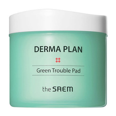 Derma Plan Green Trouble Pad, 70ea - Image 1