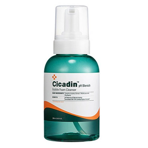Cicadin Low pH Blemish Cleansing Bubble Foam, 250ml - Image 1