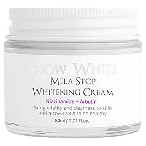 Snow White Mela Stop Whitening Cream, 80ml