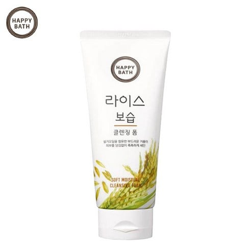 Rice Moisturizing Cleansing Foam, 200g