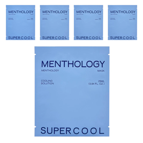 Super Cool Sheet Mask, 5ea