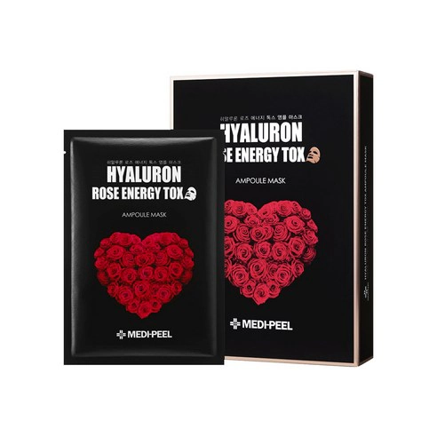 Hyaluron Rose Energy Tox Ampoule Mask, 1ea - Image 1