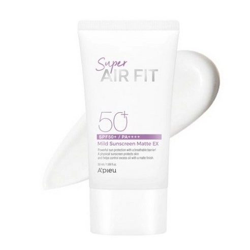 Super Air-Fit Mild Sun Cream No Sebum EX [SPF50+/PA++++], 100ml - Image 1