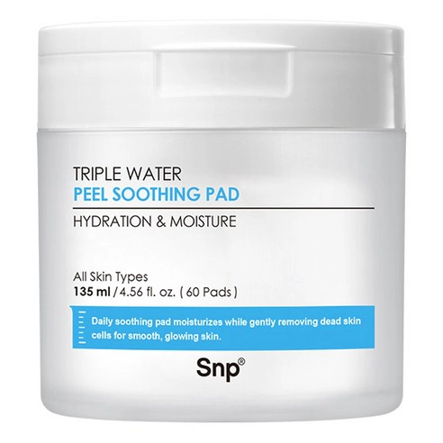 Lab Plus Triple Water Peel Soothing Pad, 60ea