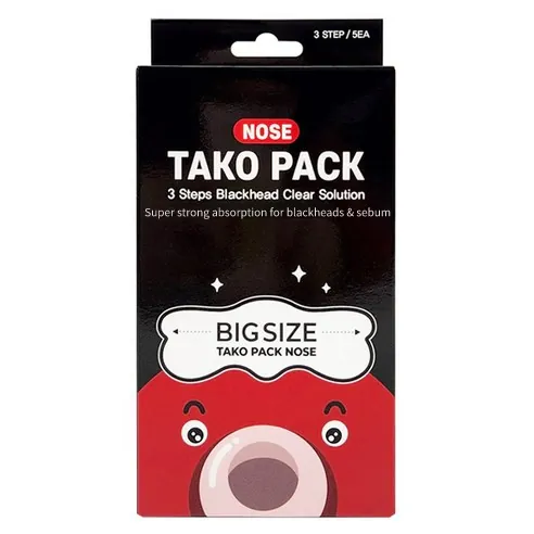 3STEP Tako Pack Nose [Octopus Nose Pack], 5ea - Image 1