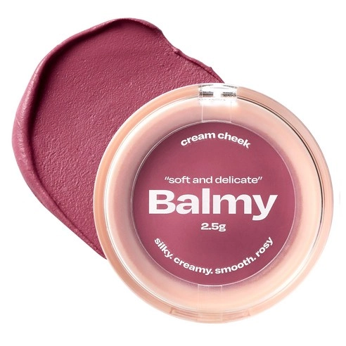 Balmy Cream Cheek, 06 Plum Jam, 1pack