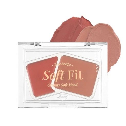 Soft Fitting Cream Blusher, 05 Fig Roll, 1pack