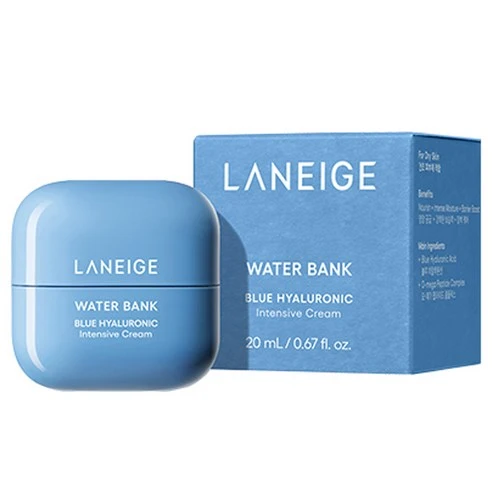 Waterbank Blue Hyaluronic Intensive Cream, 20ml, 1pack